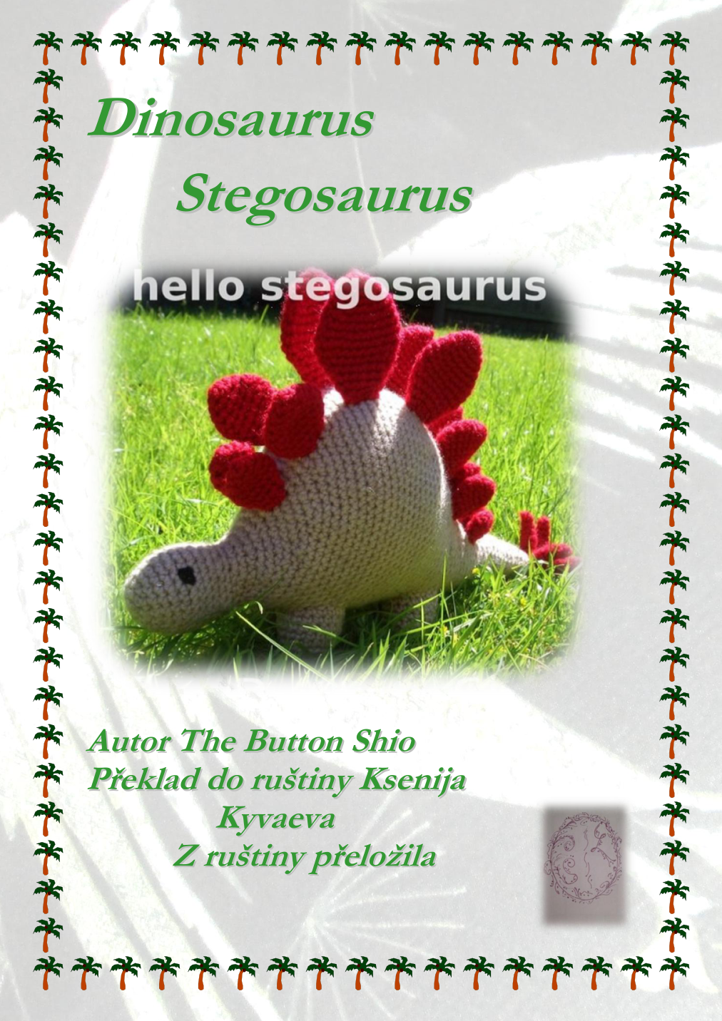 Strana 1 z návodu Dinosaurus Stegosaurus