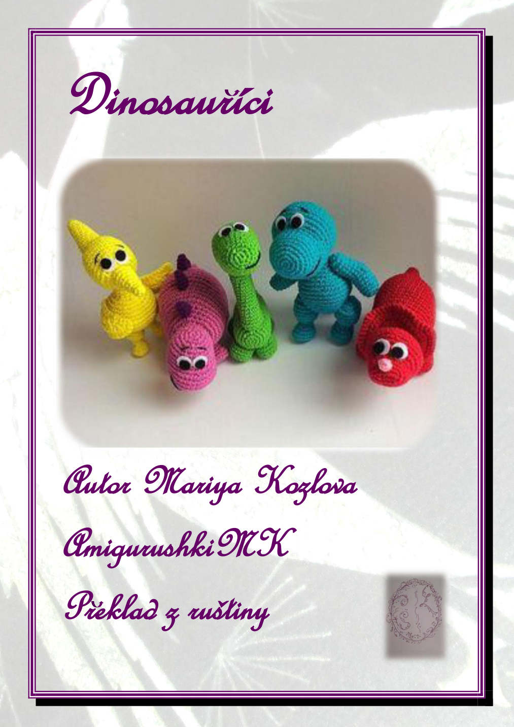Strana 1 z návodu Dinosauříci